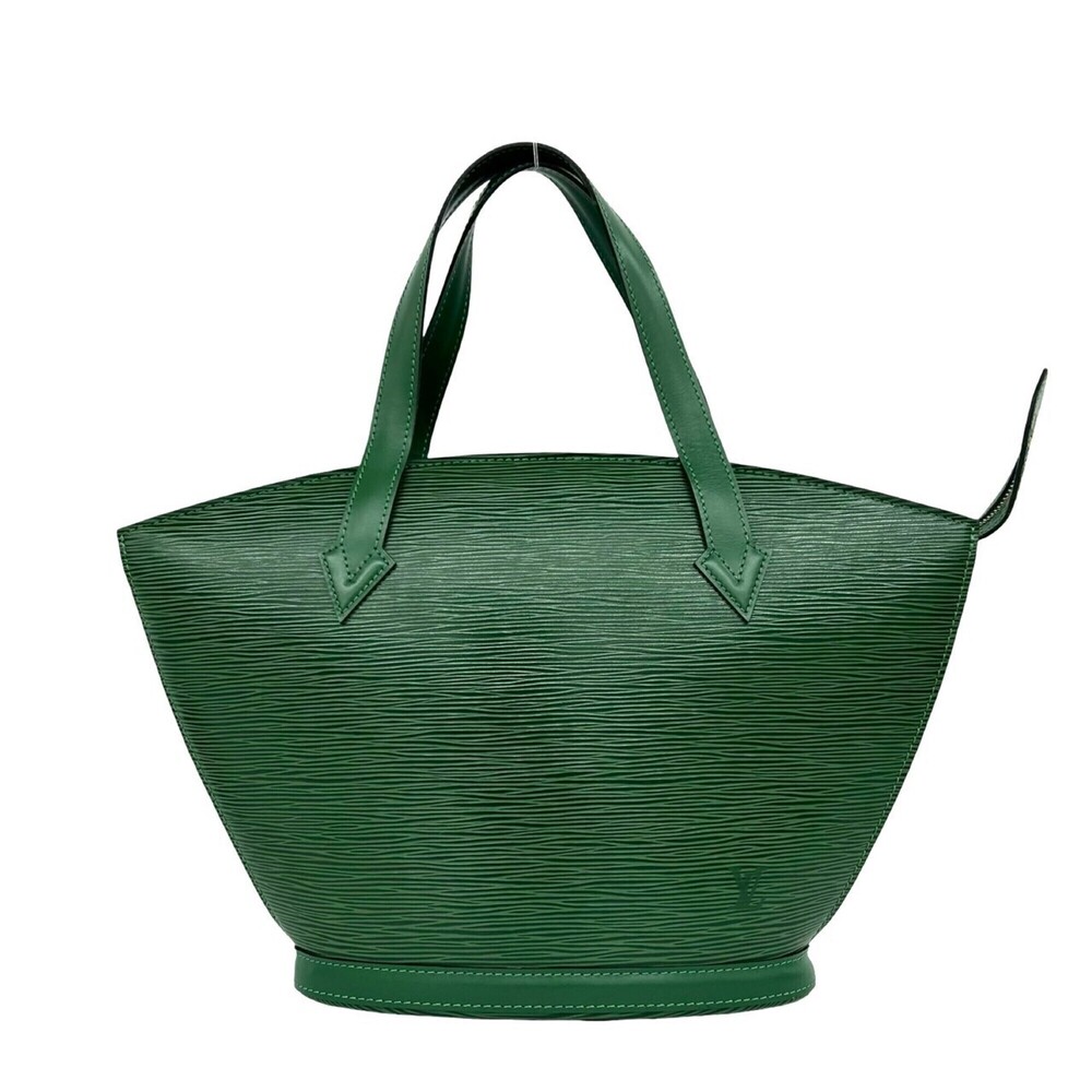 LOUIS VUITTON Vintage Saint Jacques Epi Leather Handbag, Borneo Green, 6318a